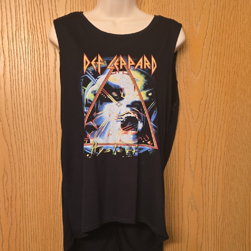 Def Leppard Sleeveless HighLow